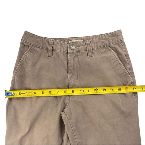 VTG Y2K Royal Robbins Pants 100% Cotton Gorpcore Outdoor Hiking Mushroom Brown 2 - Picture 9 of 16